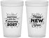 Custom New Years 22 oz Translucent Cups - 2027 Nye | 170020
