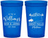 Custom Wedding 22 oz Translucent Cups - Montana | 175