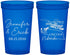 Custom Wedding 22 oz Translucent Cups - Nebraska | 176