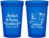 Custom Wedding 22 oz Translucent Cups - New Jersey | 179