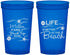 Custom Family Vacation 22 oz Translucent Cups - Life Is Better At The Beach | 180001