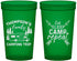 Custom Family Vacation 22 oz Translucent Cups - Camping Trip | 180016