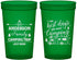 Custom Family Vacation 22 oz Translucent Cups - Camping Trip | 180017