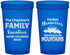 Custom Family Vacation 22 oz Translucent Cups - Mountains | 180021