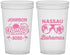 Custom Family Vacation 22 oz Translucent Cups - Bahamas | 180041