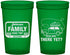 Custom Family Vacation 22 oz Translucent Cups - Road Trip Car | 180050
