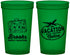 Custom Family Vacation 22 oz Translucent Cups - Road Trip Plane | 180052
