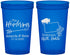 Custom Wedding 22 oz Translucent Cups - North Dakota | 183