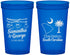 Custom Wedding 22 oz Translucent Cups - South Carolina | 189
