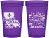 Custom Mardi Gras 22 oz Translucent Cups - Life Of The Mardi | 190001