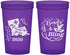 Custom Mardi Gras 22 oz Translucent Cups - Beads And Bling | 190002