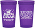 Custom Mardi Gras 22 oz Translucent Cups - Fleur De Lis | 190009
