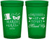 Custom Mardi Gras 22 oz Translucent Cups - Fleur De Lis | 190015