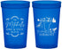 Custom Wedding 22 oz Translucent Cups - Vermont | 194