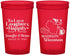 Custom Wedding 22 oz Translucent Cups - Wisconsin | 198