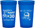 Custom Birthday 22 oz Translucent Cups - 30th | 20000
