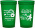 Custom St Patricks Day 22 oz Translucent Cups - Leprechaun | 200001