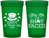 Custom St Patricks Day 22 oz Translucent Cups - Leprechaun | 200009