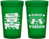 Custom St Patricks Day 22 oz Translucent Cups - Dublin My Vision | 200016