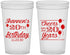 Custom Birthday 22 oz Translucent Cups - Cheers To 20 Years | 20004