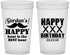 Custom Birthday 22 oz Translucent Cups - 30th | 20013