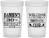 Custom Birthday 22 oz Translucent Cups - 30th | 20016