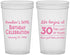 Custom Birthday 22 oz Translucent Cups - 30th The Last 29 Years | 20019