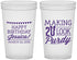 Custom Birthday 22 oz Translucent Cups - 20th | 20021