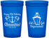 Custom Birthday 22 oz Translucent Cups - 30th Shipwrecked | 20026