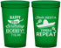Custom Birthday 22 oz Translucent Cups - 35th Fiesta Siesta Tequila | 20031