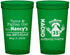 Custom Birthday 22 oz Translucent Cups - 35th Nacho Average Party | 20036