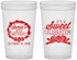 Custom Birthday 22 oz Translucent Cups - 40th | 20040