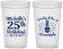 Custom Birthday 22 oz Translucent Cups - 25th Pineapple | 20043