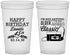 Custom Birthday 22 oz Translucent Cups - 45th Cassette Tape | 20059
