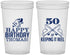 Custom Birthday 22 oz Translucent Cups - 50th Keeping It Reel | 20066