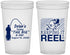 Custom Birthday 22 oz Translucent Cups - 50th Keeping It Reel | 20067