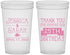 Custom Birthday 22 oz Translucent Cups - 25th | 20075
