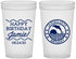 Custom Birthday 22 oz Translucent Cups - 25th Dolphins | 20077
