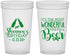 Custom Birthday 22 oz Translucent Cups - Christmas | 20082