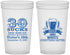 Custom Birthday 22 oz Translucent Cups - 30th Sucks | 20097
