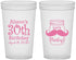Custom Birthday 22 oz Translucent Cups - 30th | 20104