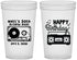 Custom Birthday 22 oz Translucent Cups - 50th Cassette Tape | 20117