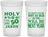 Custom Birthday 22 oz Translucent Cups - 50th | 20122