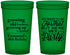 Custom Birthday 22 oz Translucent Cups - 40th | 20135