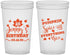 Custom Birthday 22 oz Translucent Cups - 25th Thanksgiving | 20144