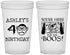 Custom Birthday 22 oz Translucent Cups - 40th Halloween | 20145
