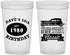 Custom Birthday 22 oz Translucent Cups - 50th Classic Car | 20156