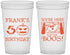 Custom Birthday 22 oz Translucent Cups - 50th Halloween | 20157