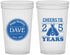Custom Birthday 22 oz Translucent Cups - Cheers To 25 Years | 20164