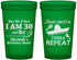 Custom Birthday 22 oz Translucent Cups - 30th Fiesta Siesta Tequila | 20177